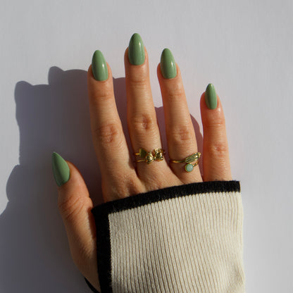 Lucky Clover Press-On Nails