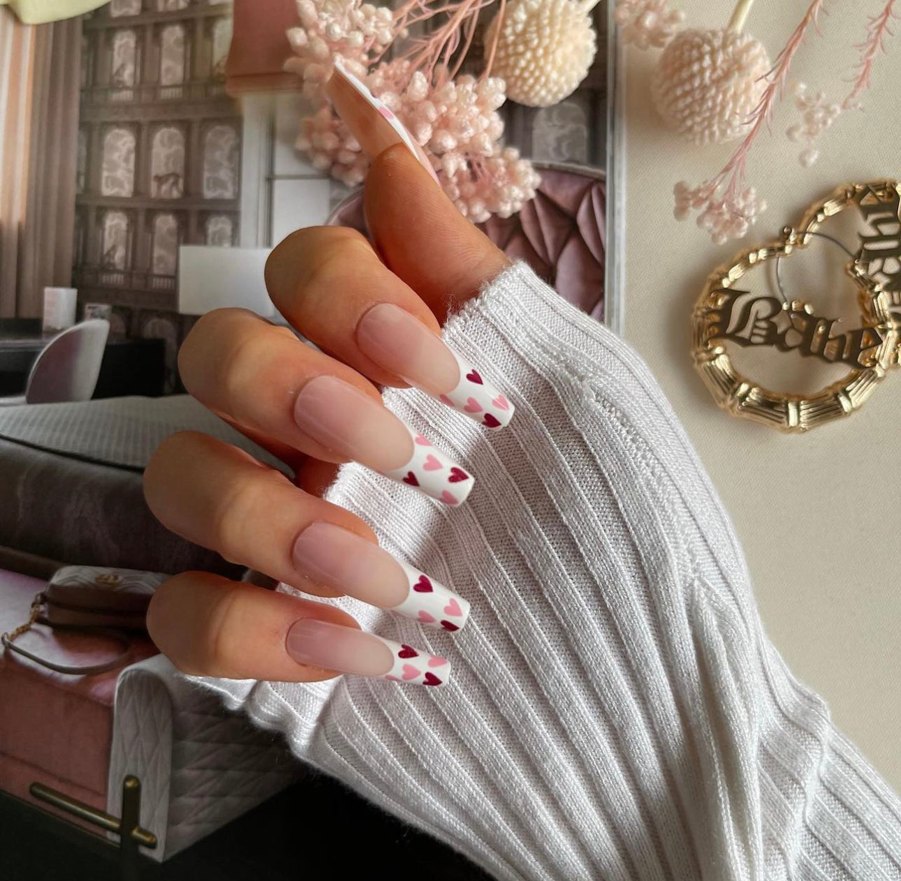 Sweetheart Press-On Nails