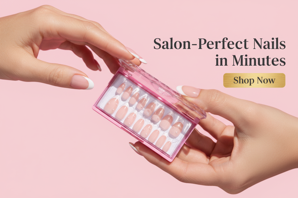 Hero banner with text in blank space