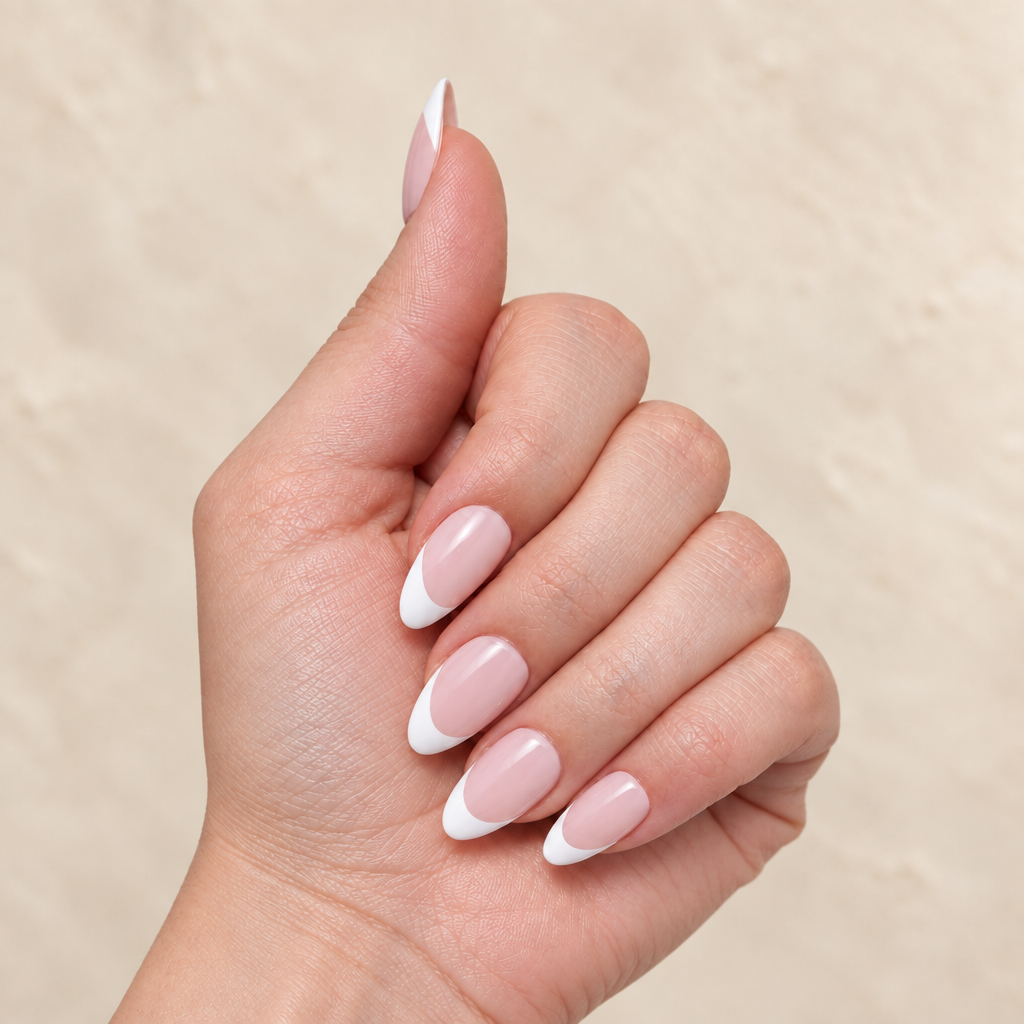 Refined Juliette image with a bare wrist and warm cream background